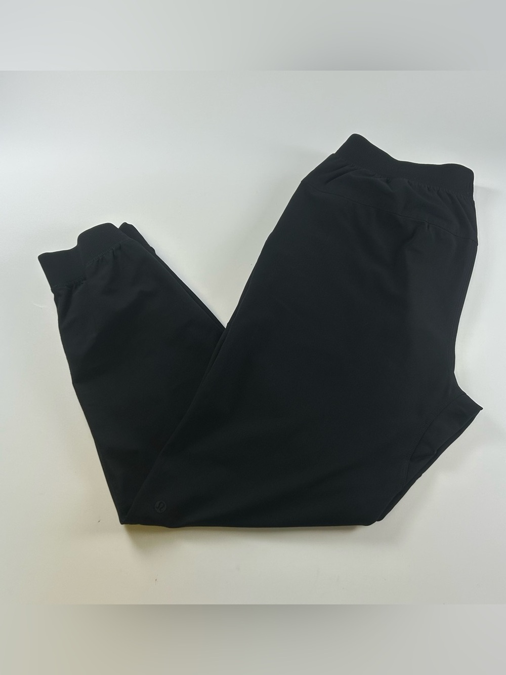 Lululemon Men's SZ L Solid Black ABC Jogger Warpstreme Athletic Sweatpants Gym